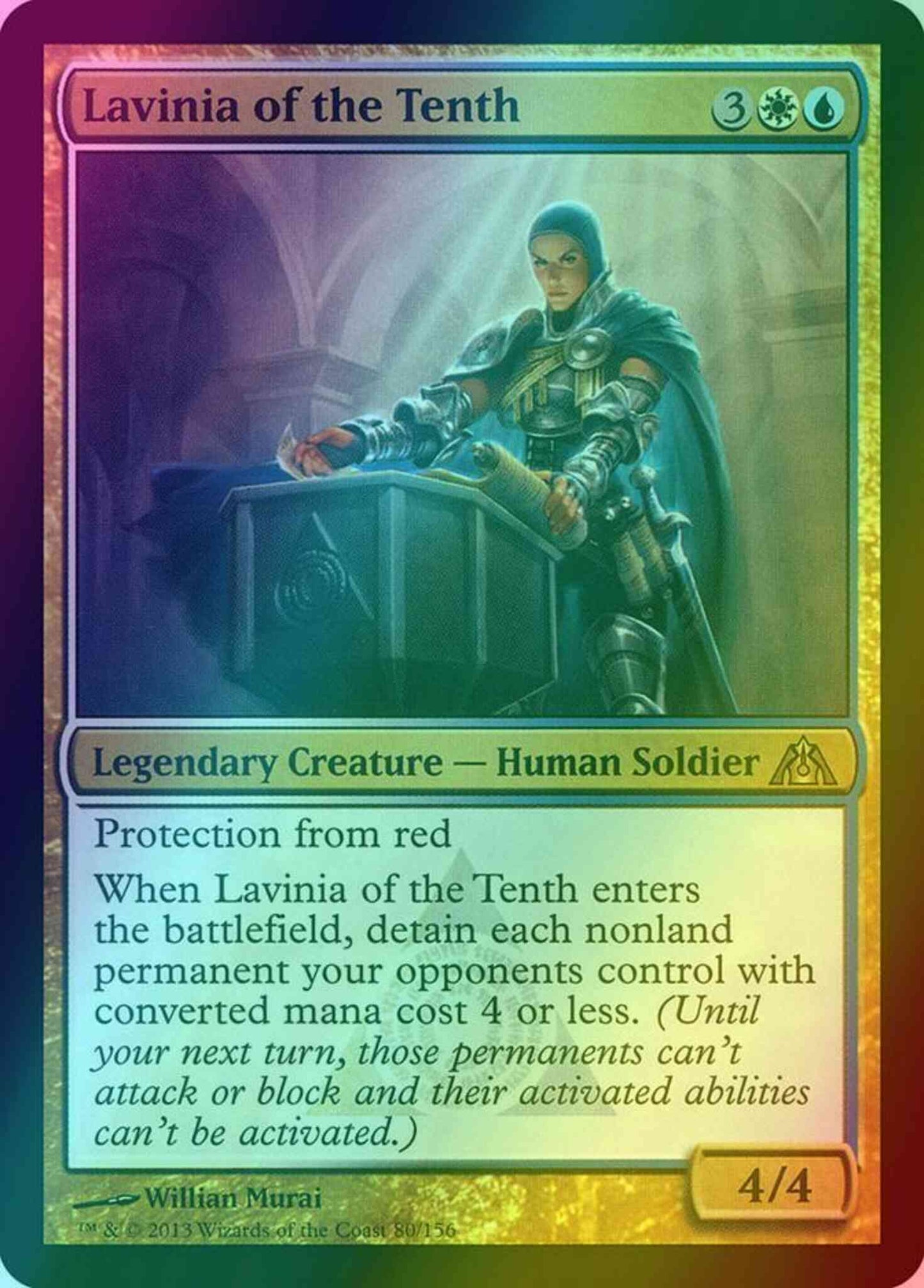 Lavinia of the Tenth [80] [Dragon's Maze] [Foil]