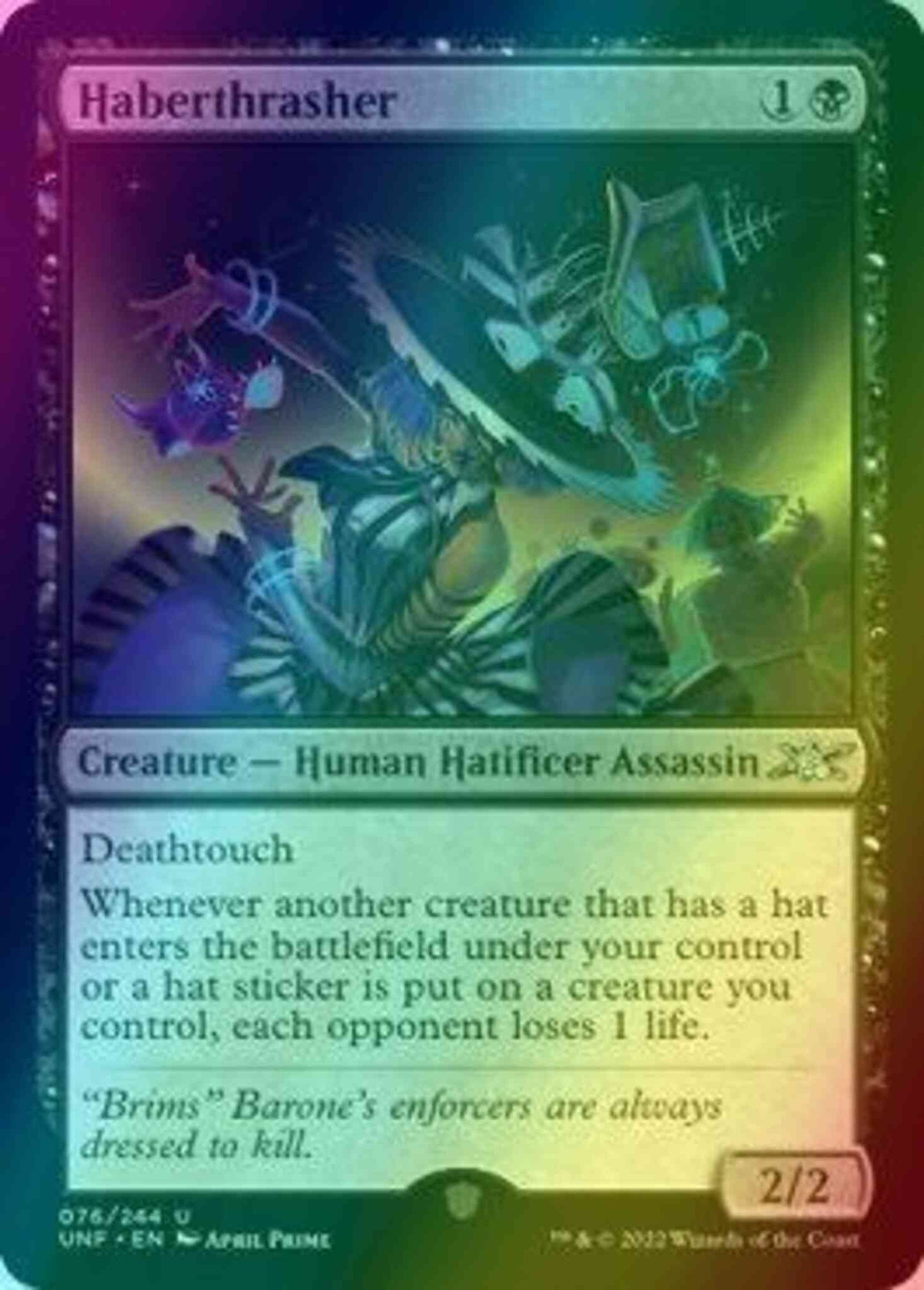 Haberthrasher [76] [Unfinity] [Foil]