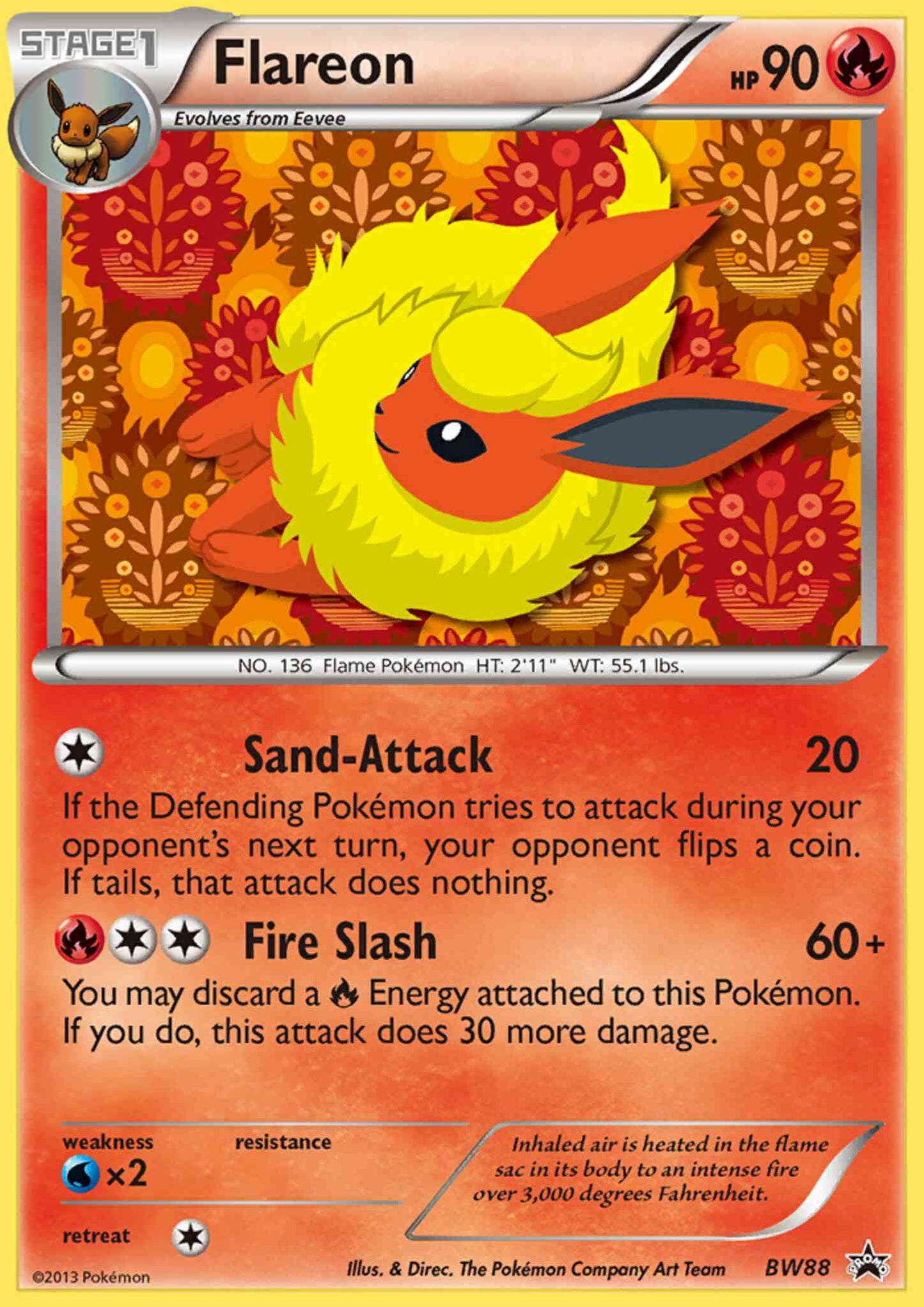 Flareon - BW88 - Promo [bwp-BW88] [Holo]