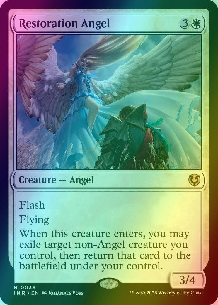 Restoration Angel [38] [Innistrad Remastered] [Foil]