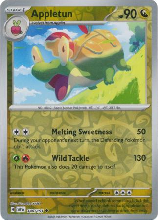 Appletun - 140/191 - Uncommon [sv08-140] [Reverse Holo]