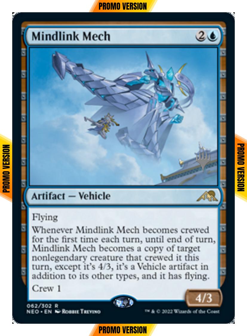 Mindlink Mech [Promo Pack] [62p] [Kamigawa: Neon Dynasty: Promos] [Non-Foil]