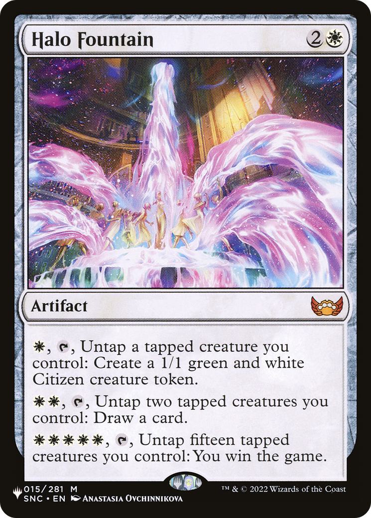 Halo Fountain [SNC-15] [The List] [Non-Foil]