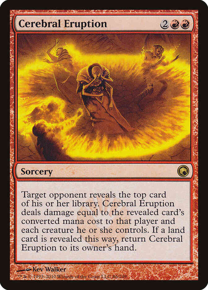 Cerebral Eruption [86] [Scars Of Mirrodin] [Non-Foil]