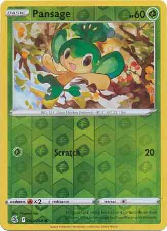 Pansage - 007/264 - Common [SWSH8-007] [Reverse Holo]