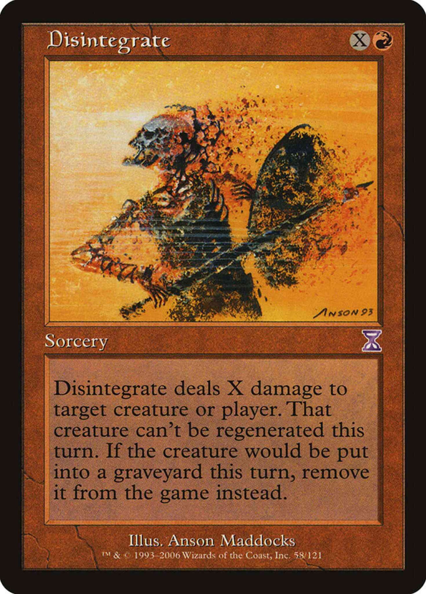 Disintegrate [58] [Time Spiral Timeshifted] [Non-Foil]