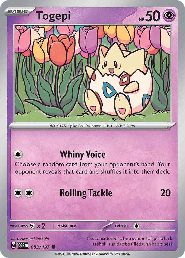 Togepi - 083/197 - Common [sv03-083] [Non-Holo]