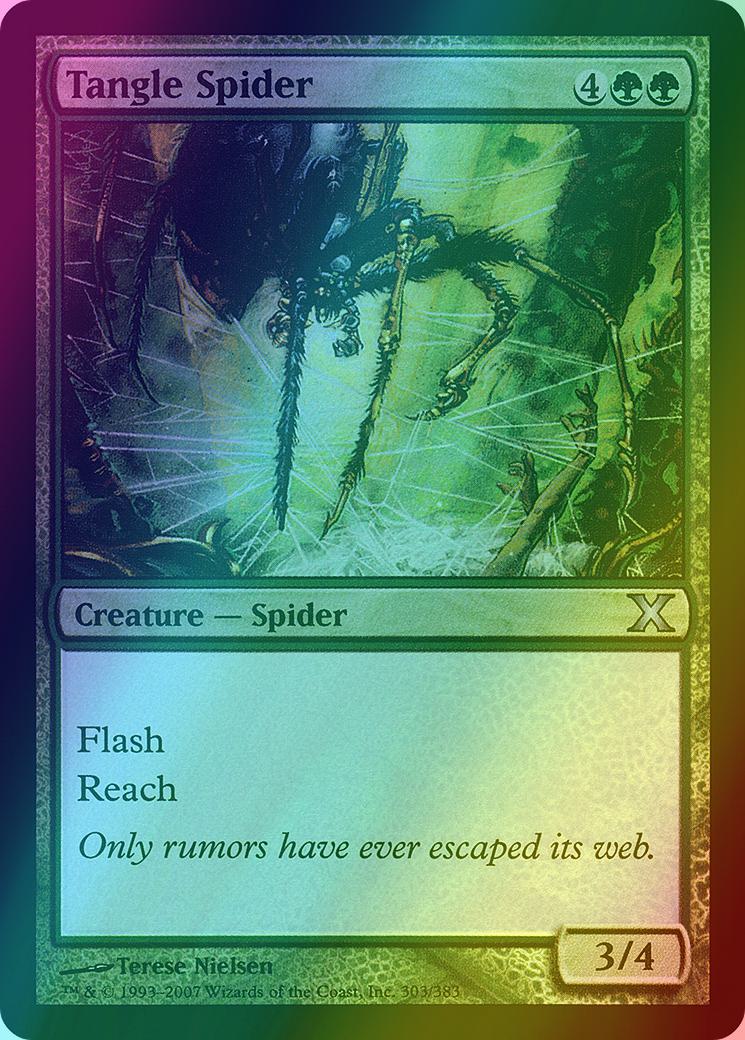 Tangle Spider [303] [Tenth Edition] [Foil]