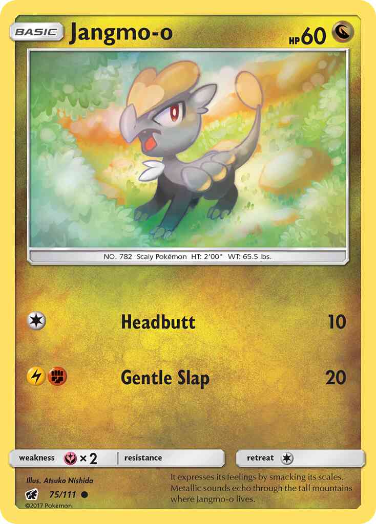 Jangmo-o - 75/111 - Common [sm4-75] [Non-Holo]