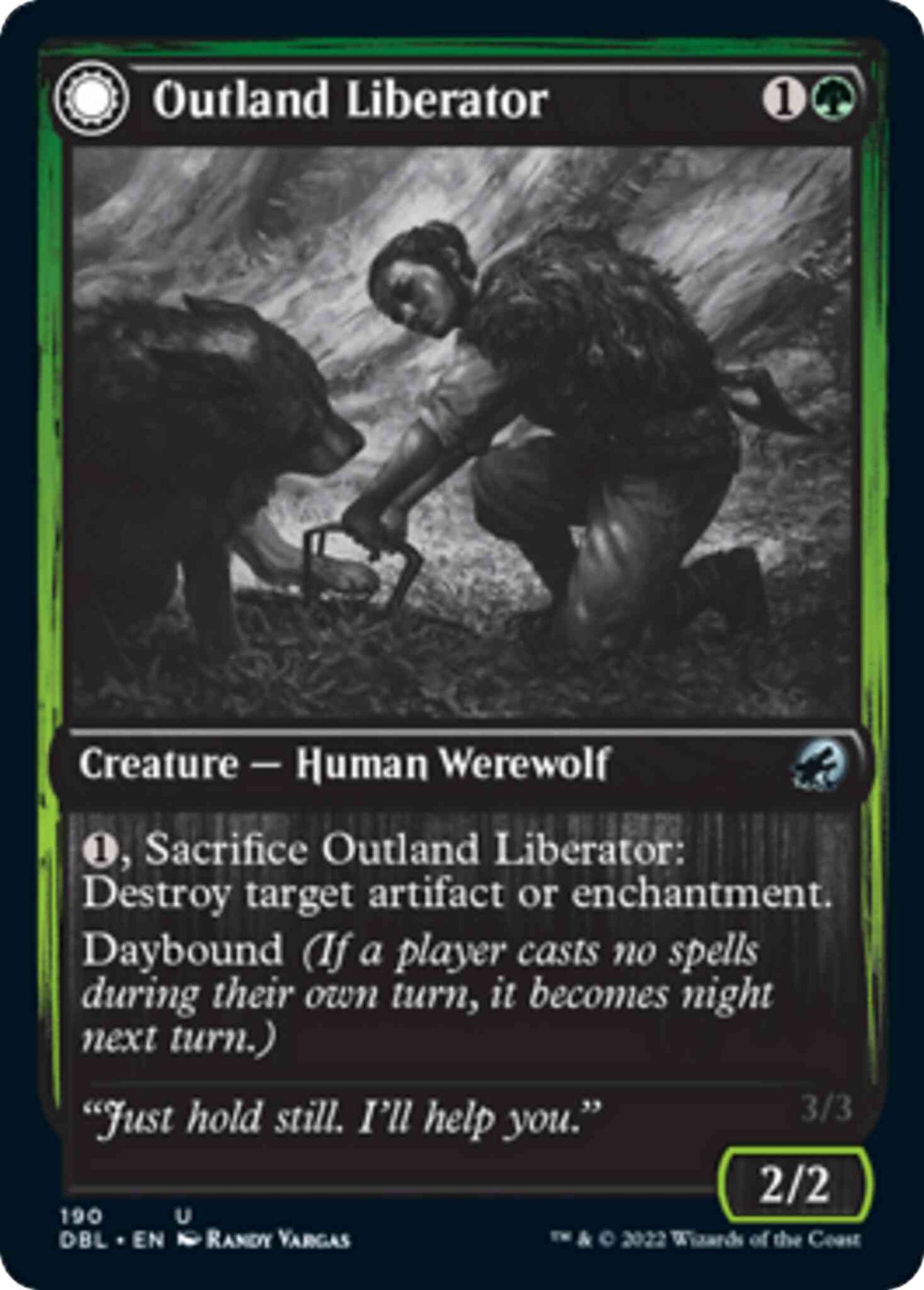 Outland Liberator // Frenzied Trapbreaker [190] [Innistrad: Double Feature] [Non-Foil]