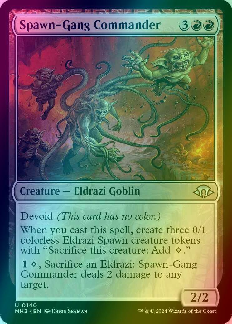 Spawn-Gang Commander [140] [Modern Horizons 3] [Foil]