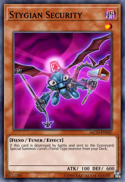 Stygian Security - WC10-EN002 - Ultra Rare - Limited
