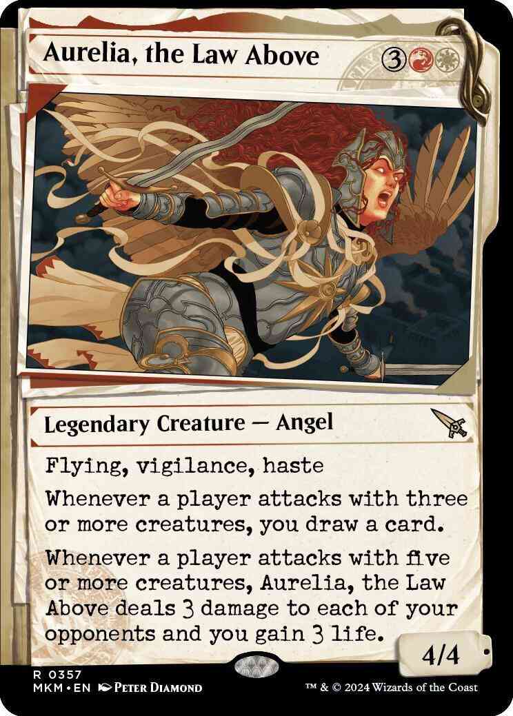 Aurelia, the Law Above [357] [Dossier Showcase] [Murders at Karlov Manor] [Non-Foil]