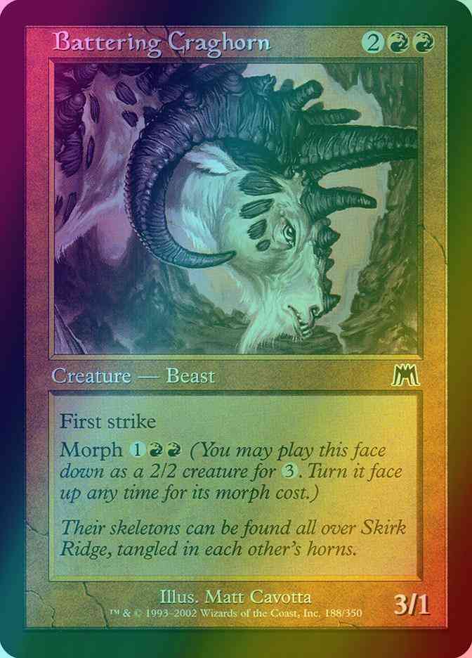 Battering Craghorn [188] [Onslaught] [Foil]