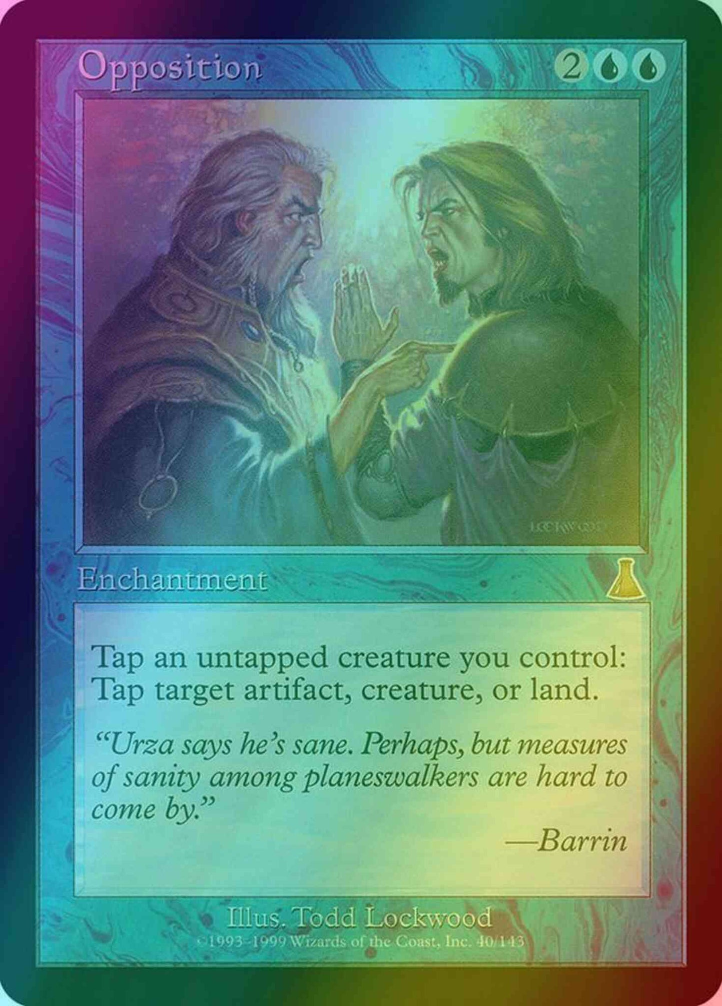 Opposition [40] [Urza's Destiny] [Foil]