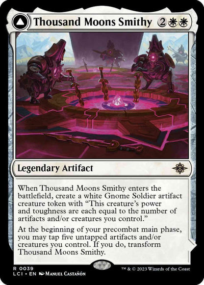 Thousand Moons Smithy // Barracks of the Thousand [39] [The Lost Caverns of Ixalan] [Non-Foil]