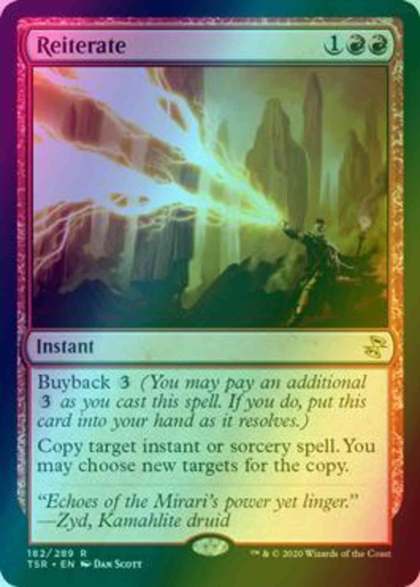 Reiterate [182] [Time Spiral Remastered] [Foil]