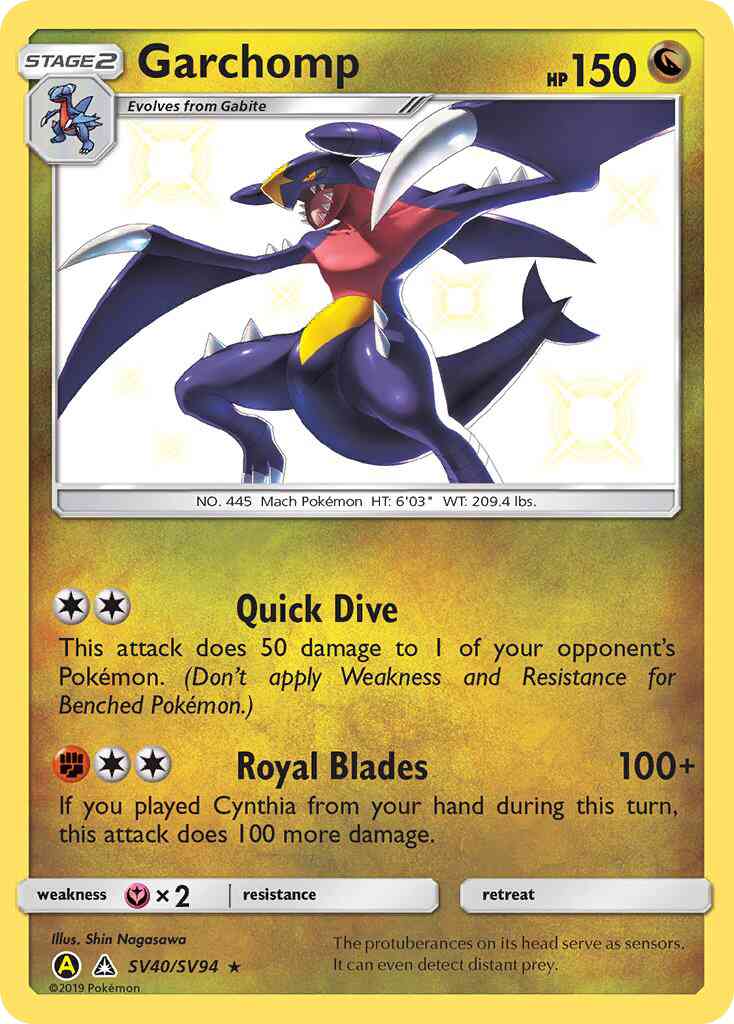 Garchomp - SV40/SV94 - Rare Holo [sma-SV40] [Holo]