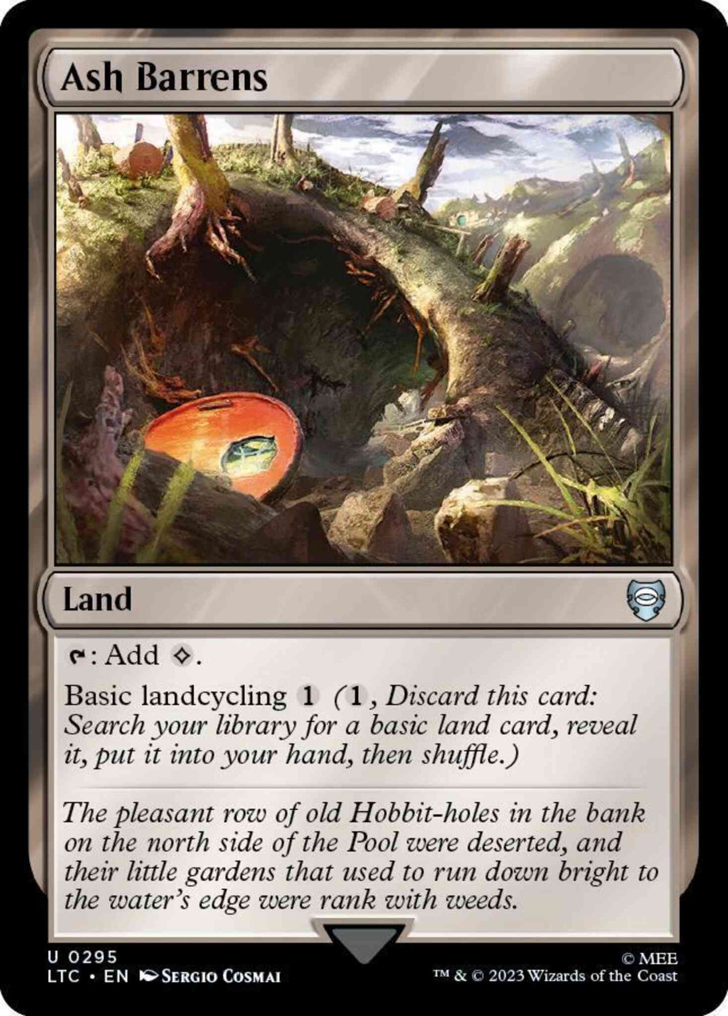 Ash Barrens [295] [The Lord of the Rings: Tales of Middle-earth: Commander] [Non-Foil]