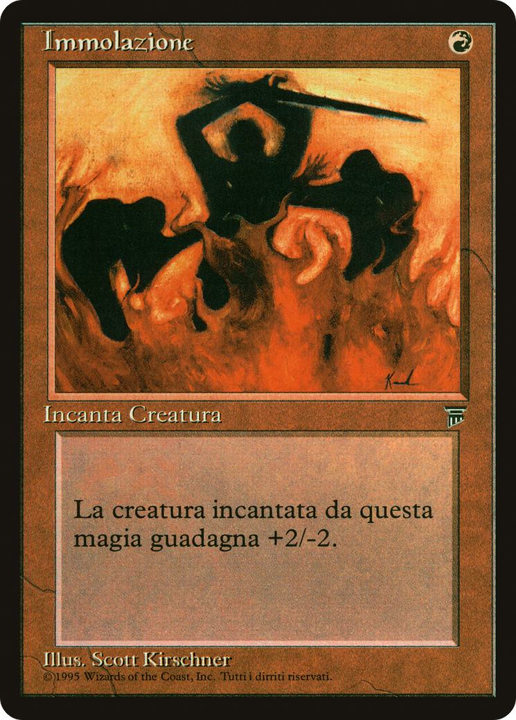 Immolation - Italian [153] [Legends: Italian] [Non-Foil]
