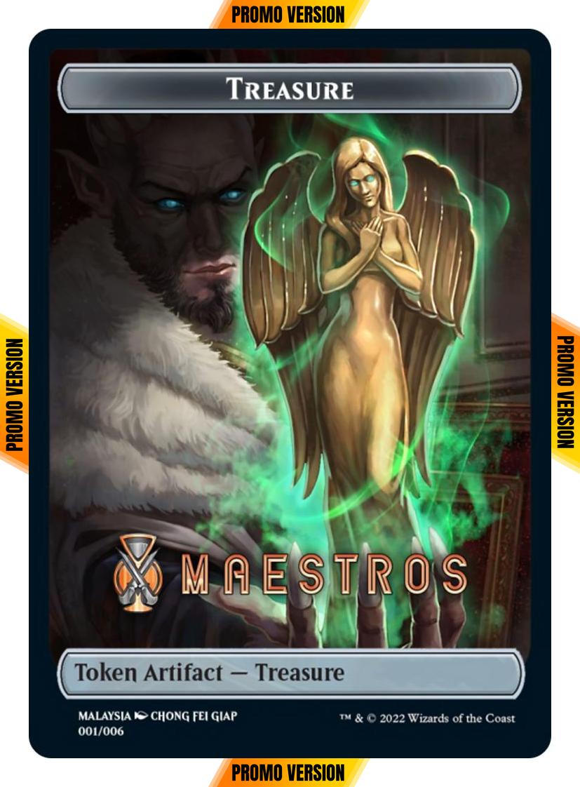 Treasure Token [01] [Malaysia] [Streets of New Capenna Southeast Asia Tokens] [Non-Foil]