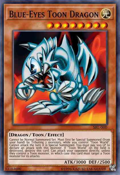 Blue-Eyes Toon Dragon - LCYW-EN103 - Rare - 1st Edition