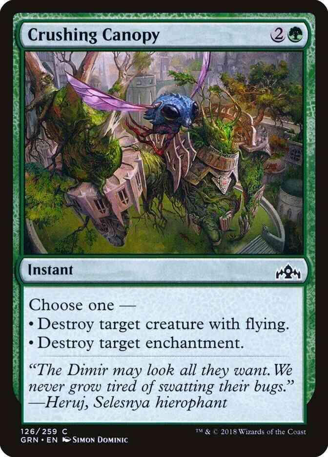 Crushing Canopy [126] [Guilds of Ravnica] [Non-Foil]