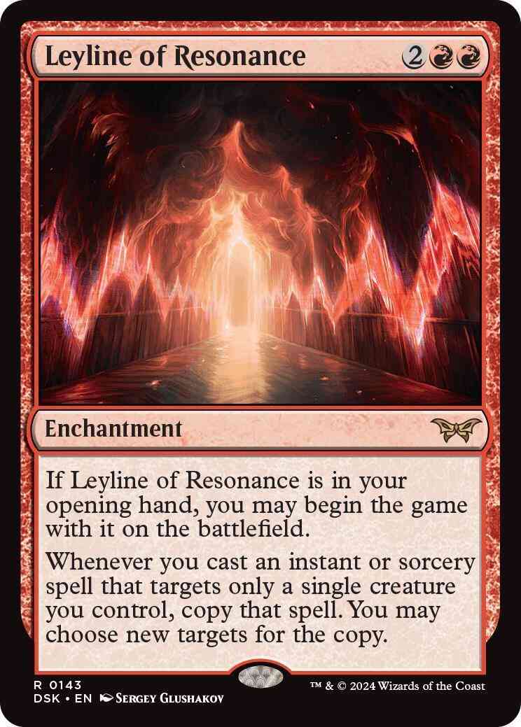 Leyline of Resonance [143] [Duskmourn: House of Horror] [Non-Foil]