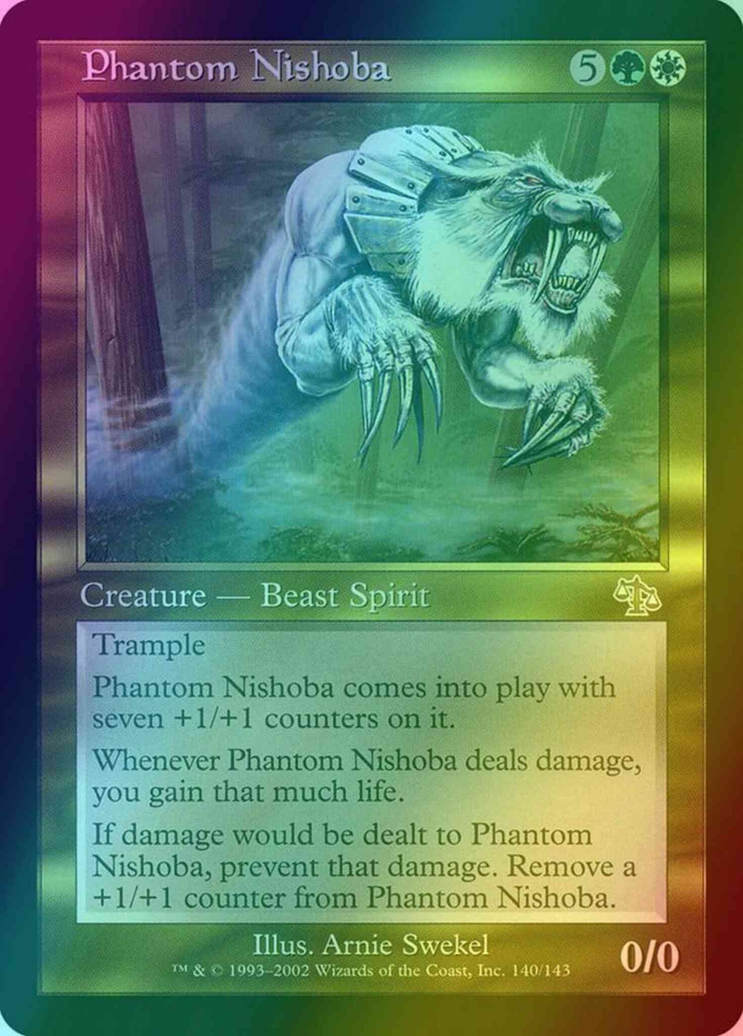 Phantom Nishoba [140] [Judgment] [Foil]