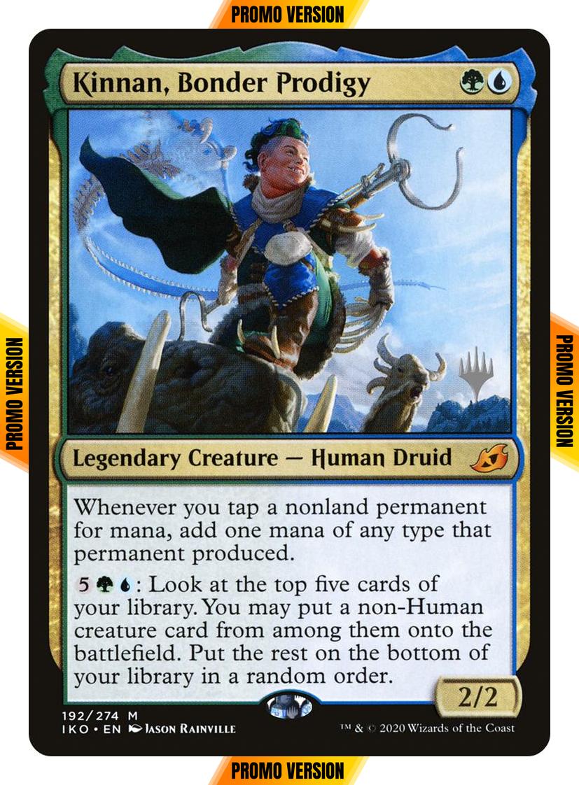 Kinnan, Bonder Prodigy [Promo Pack] [192p] [Ikoria: Lair of Behemoths Promos] [Non-Foil]