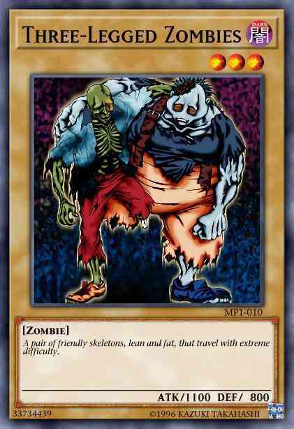Three-Legged Zombies - LCYW-EN226 - Super Rare - 1st Edition