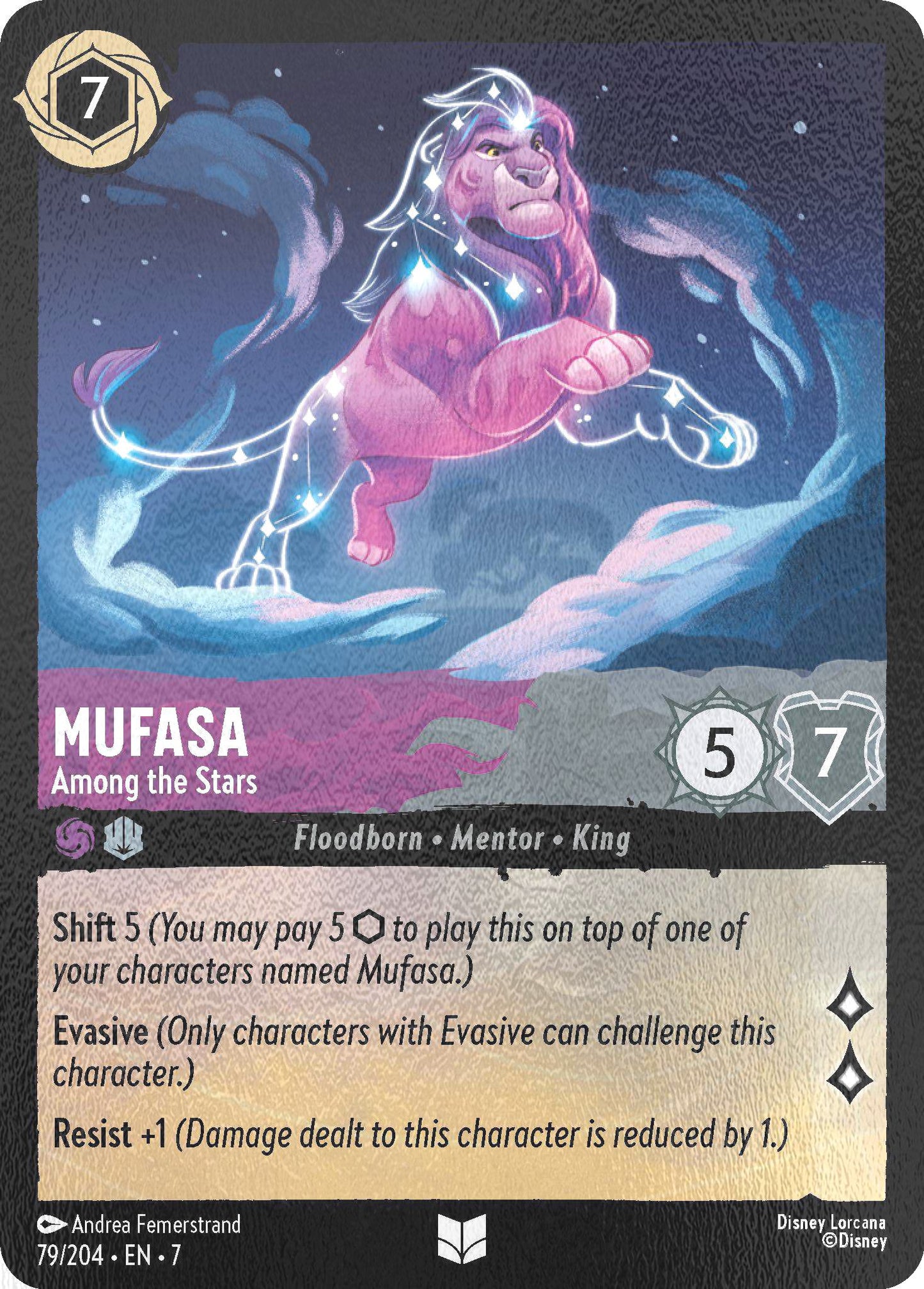 Mufasa - Among the Stars - 79/204 [Archazia's Island] [Cold Foil]
