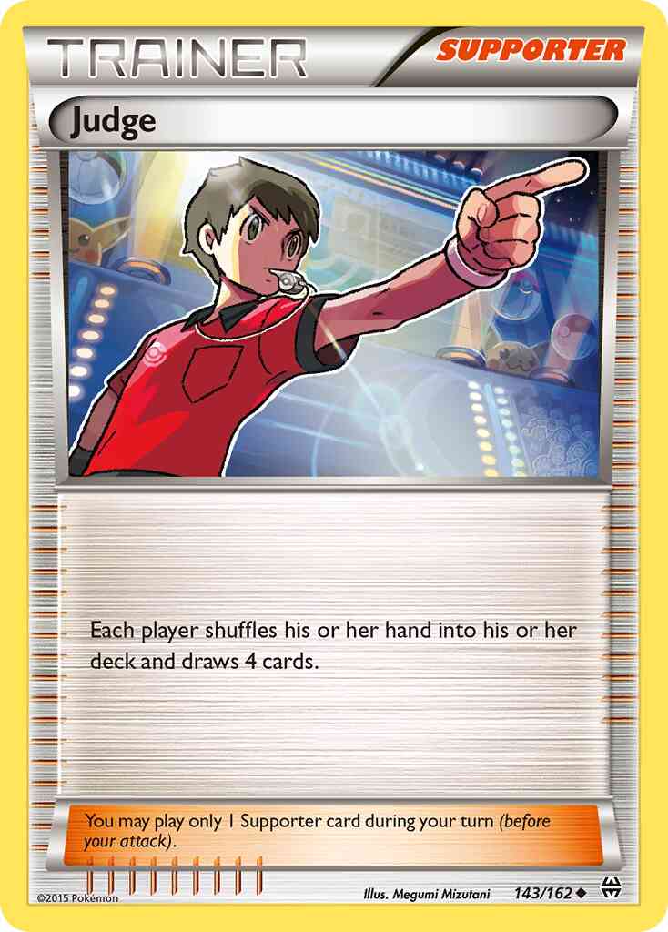 Judge - 143/162 - Uncommon [xy8-143] [Non-Holo]