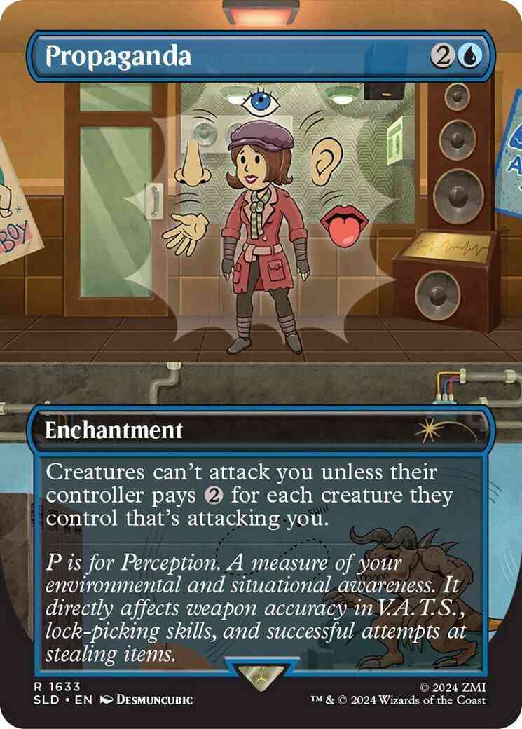 Propaganda [1633] [Borderless] [Fallout: S.P.E.C.I.A.L.] [Secret Lair Drop] [Non-Foil]