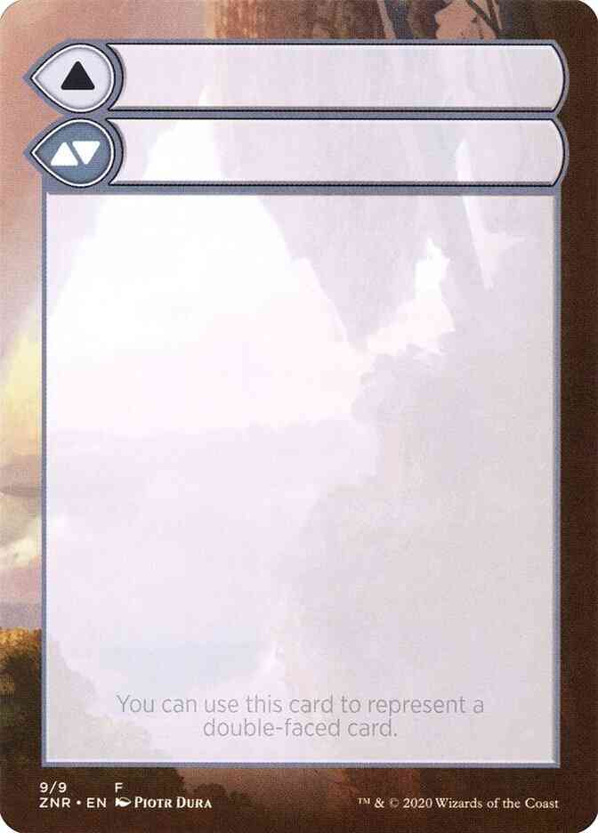 Double-Faced Substitute Card (09) [C9] [Zendikar Rising Substitute Cards] [Non-Foil]
