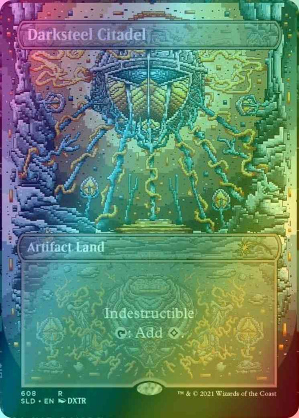 Darksteel Citadel [0608] [Borderless] [Mirrodinsanity] [Secret Lair Drop] [Foil]