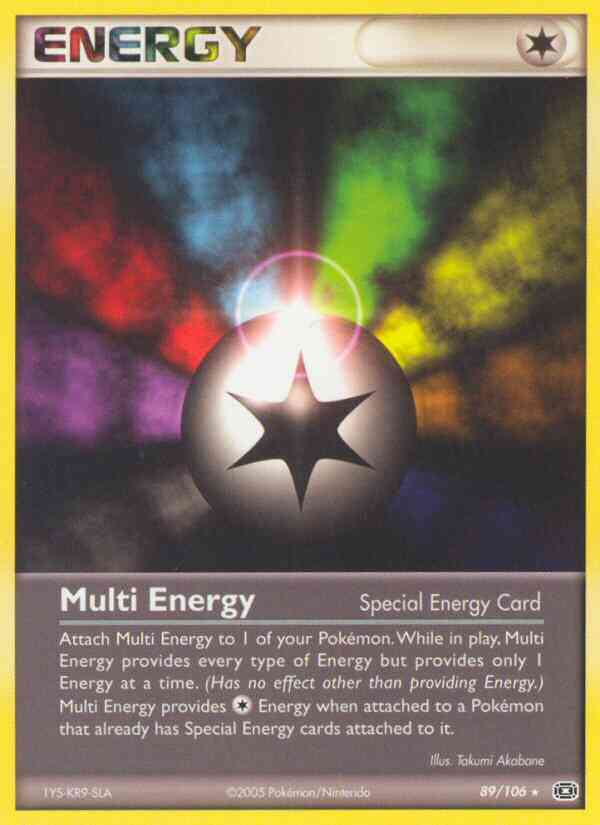 Multi Energy - 89/106 - Rare [ex9-89] [Reverse Holo]