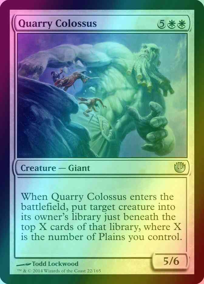 Quarry Colossus [22] [Journey into Nyx] [Foil]