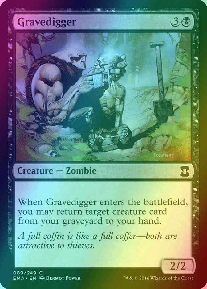 Gravedigger [89] [Eternal Masters] [Foil]