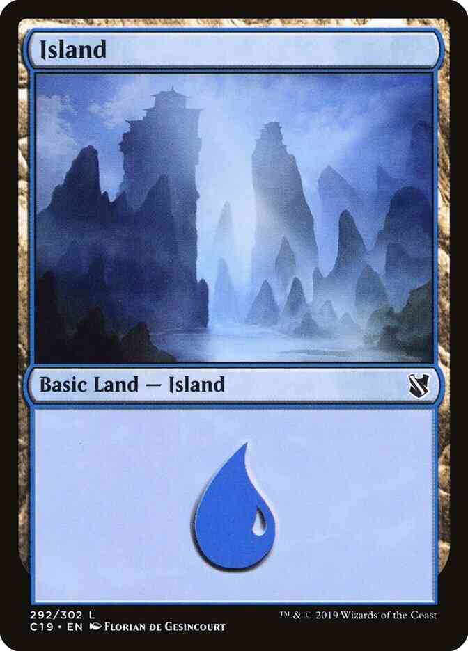 Island [292] [Commander 2019] [Non-Foil]