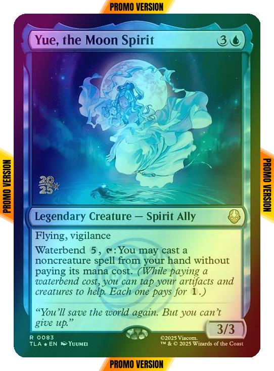 Yue, the Moon Spirit [83s] [Prerelease] [Avatar: The Last Airbender: Promos] [Foil]