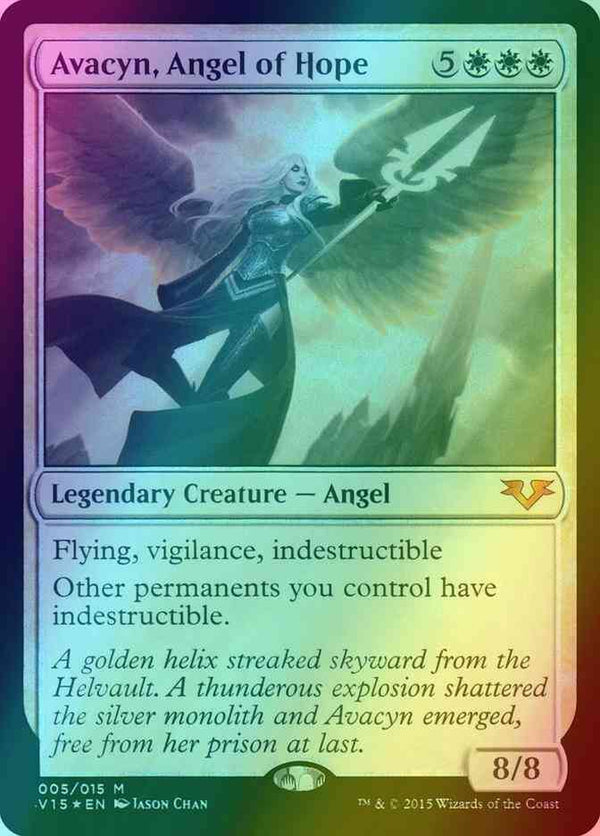 Avacyn, Angel of Hope [5] [From the Vault: Angels] [Foil]