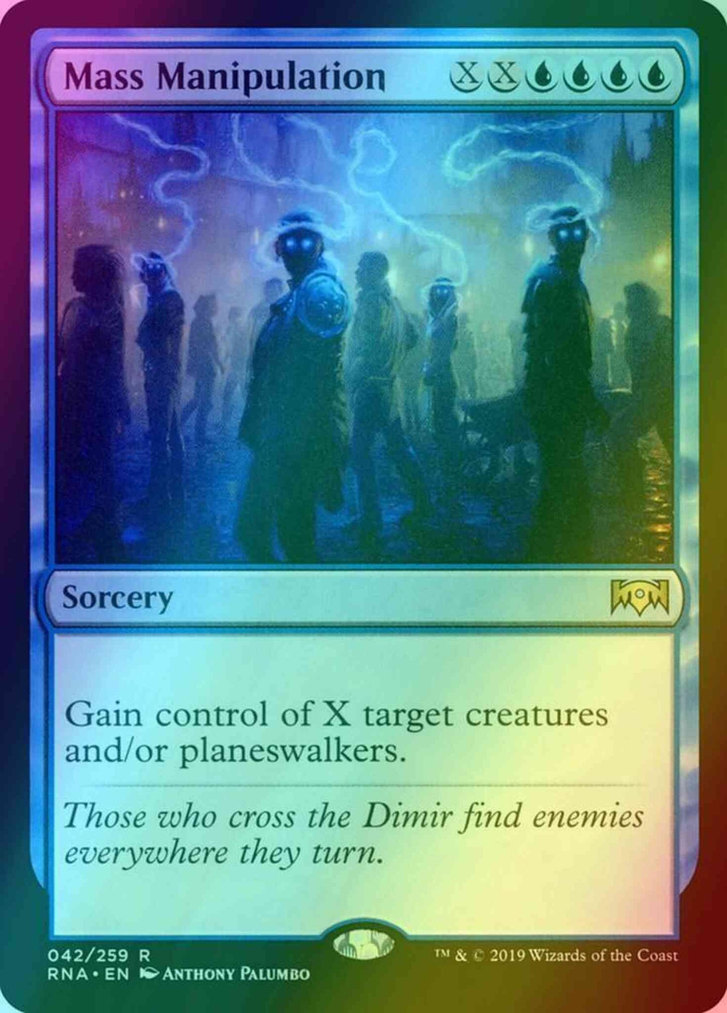 Mass Manipulation [42] [Ravnica Allegiance] [Foil]