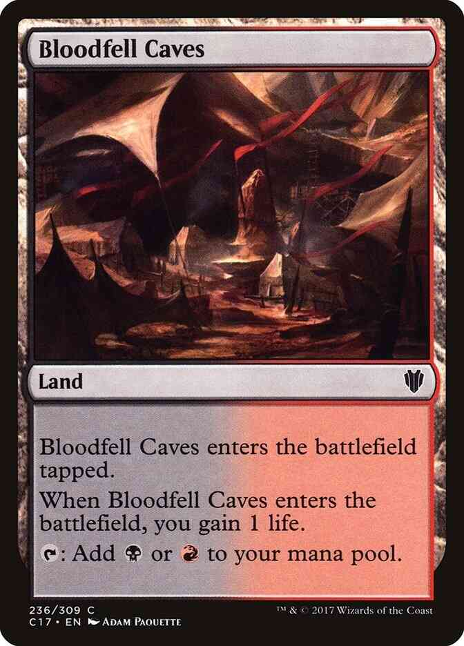 Bloodfell Caves [236] [Commander 2017] [Non-Foil]