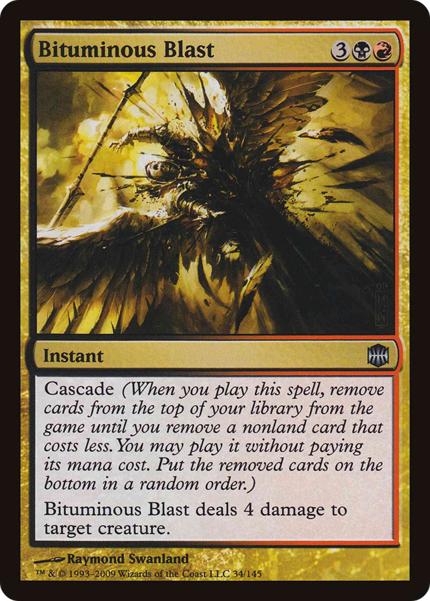 Bituminous Blast [34] [Alara Reborn] [Non-Foil]