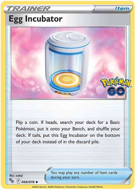 Egg Incubator - 066/078 - Uncommon [pgo-066] [Non-Holo]