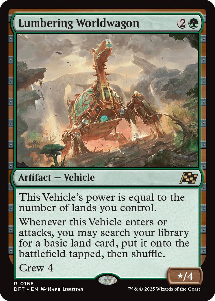 Lumbering Worldwagon [168] [Aetherdrift] [Non-Foil]