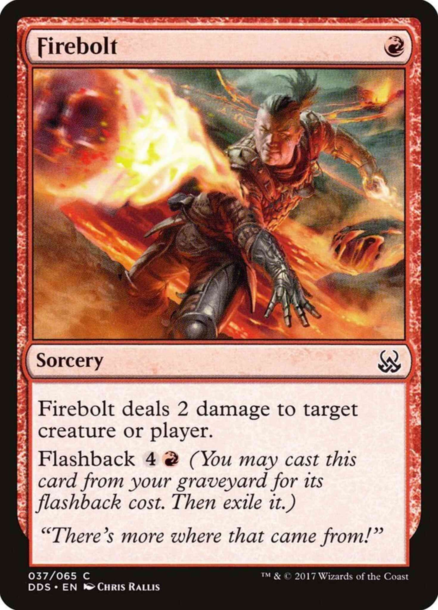 Firebolt [37] [Duel Decks Mind vs Might] [Non-Foil]