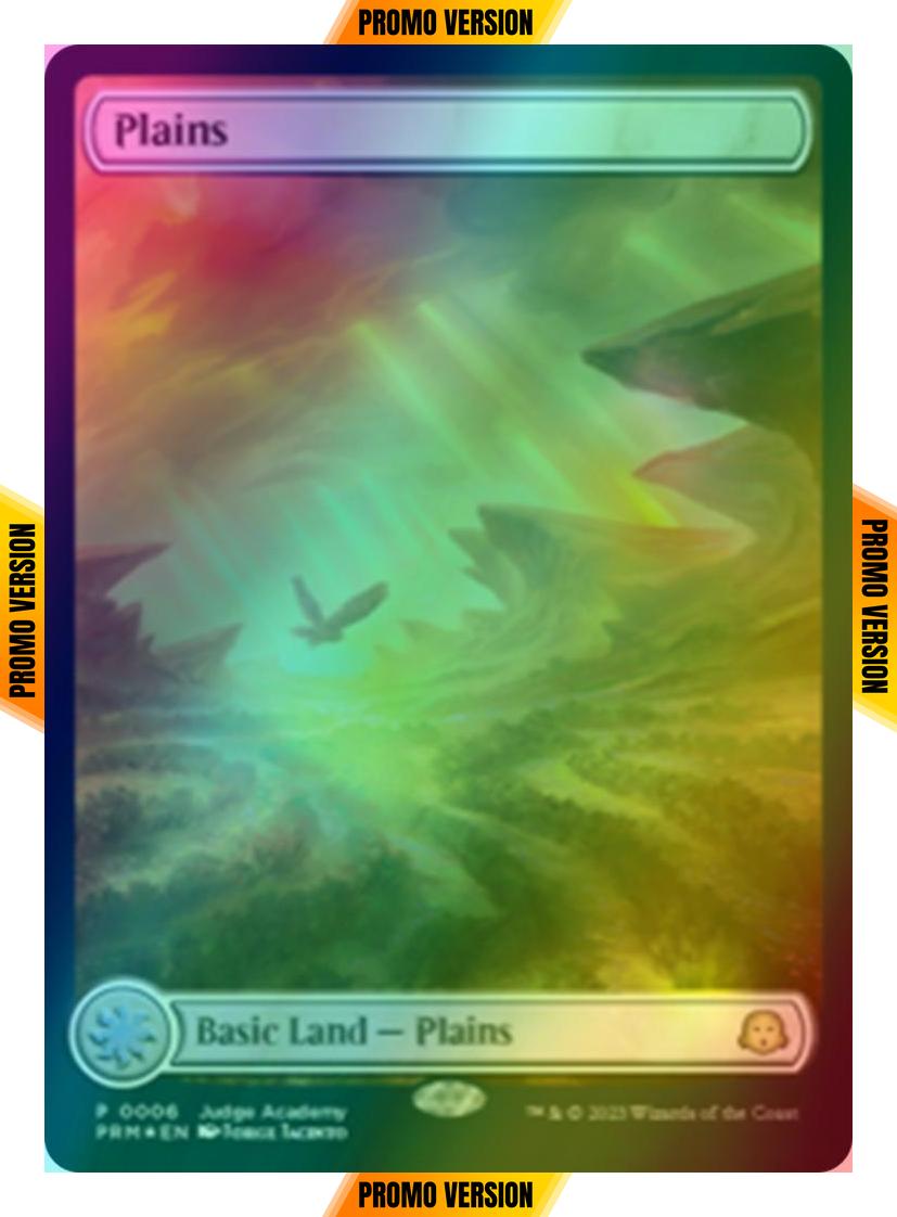 Plains [2023] [06] [Full Art] [Judge Gift Cards 2023] [Foil]