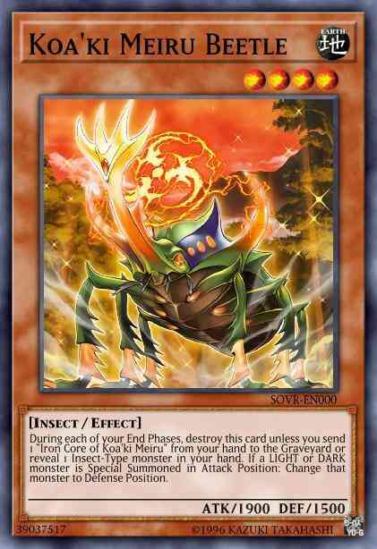 Koa'ki Meiru Beetle - BP03-EN066 - Rare - 1st Edition